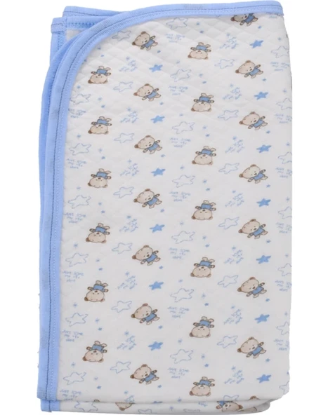 uğurböceğiçocuk Kapitone %100 Pamuklu Tek Kat Bebek Battaniyesi - 3