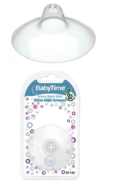 Baby Time Silikon Göğüs Koruyucu BT193