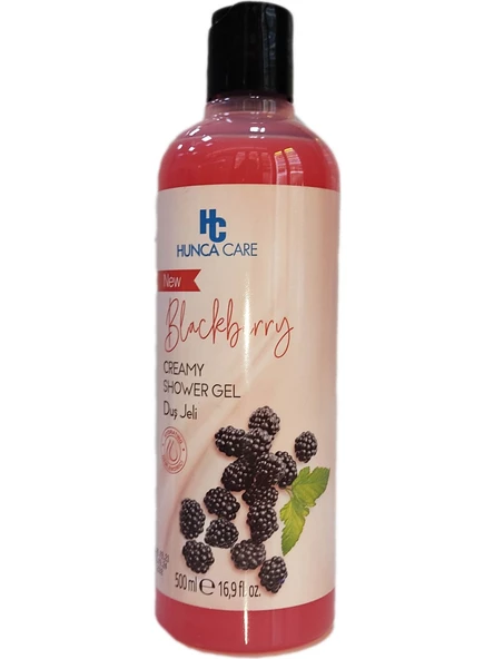 Hunca Care Creamy Shower Jel Blackberry 500 Ml