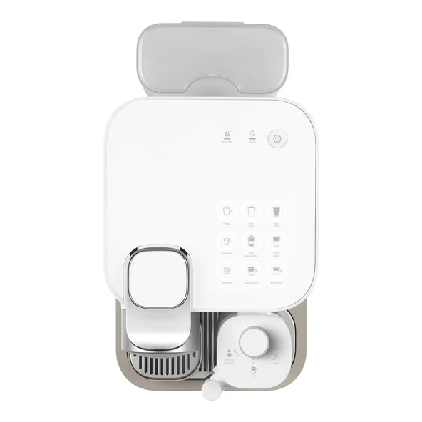 Nespresso F541 Gran Latissima Süt Çözümlü Kapsüllü Kahve Makinesi Beyaz - 5