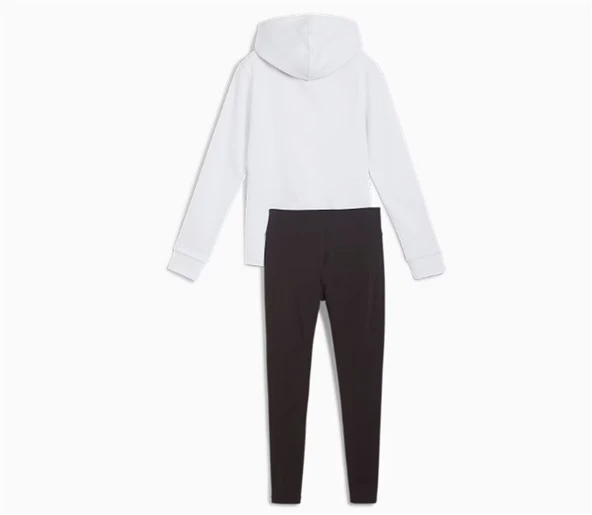 Puma Metallic Tracksuit Gümüş Kadın Eşofman Takımı - 683046 42 - 6