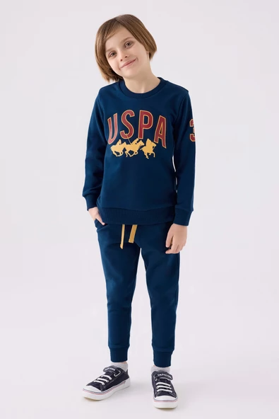 U.S. Polo Assn. 1908 Erkek Çocuk Pijama Takımı