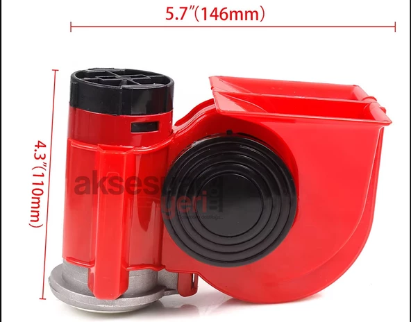 Ferrari Korna 12v Yüksek Ses - İthal Ürün - 3