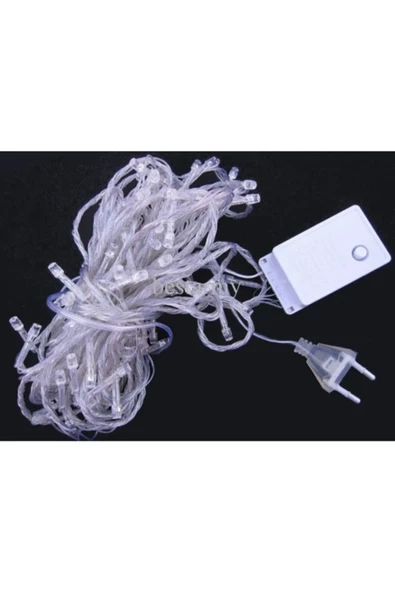 Elektrikli Beyaz Led Işık (10 Mt 100'lü Işık