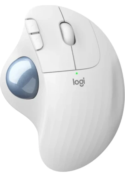 Logitech Ergo M575 910-005870 Beyaz Trackball Ergonomik Optik Kablosuz Mouse