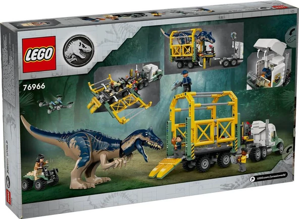 LEGO Jurassic World 76966 Dinosaur Missions: Allosaurus Transport Truck - 2