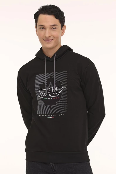 Lumberjack 4W Ml Renato 17Sd1047 4Pr Sweatshırt Kapsonlu - 5