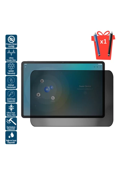 Wontis UltraShield 9H Huawei MatePad 11.5 Premium Hayalet Tablet Filmi+Dokunmatik Kalem