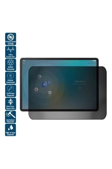 Wontis UltraShield 9H Huawei MatePad 11.5 Uyumlu Premium Hayalet Tablet Filmi