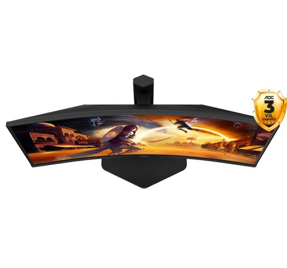 AOC C27G4ZXU 27" 280 Hz 0,3 ms FreeSync HDR10 Yükseklik Ayarlı Fast VA Curved Oyuncu Monitör - 10