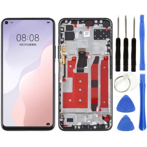 TE Huawei Honor 30S Uyumlu Çıtalı A Kalite Lcd Ekran Dokunmatik + Tamir Seti ürün görseli 1