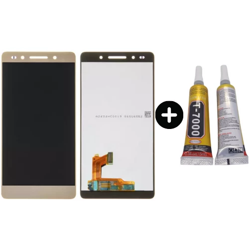 TE Huawei Honor 7 Uyumlu Oled Lcd Ekran Dokunmatik Gold +B7000