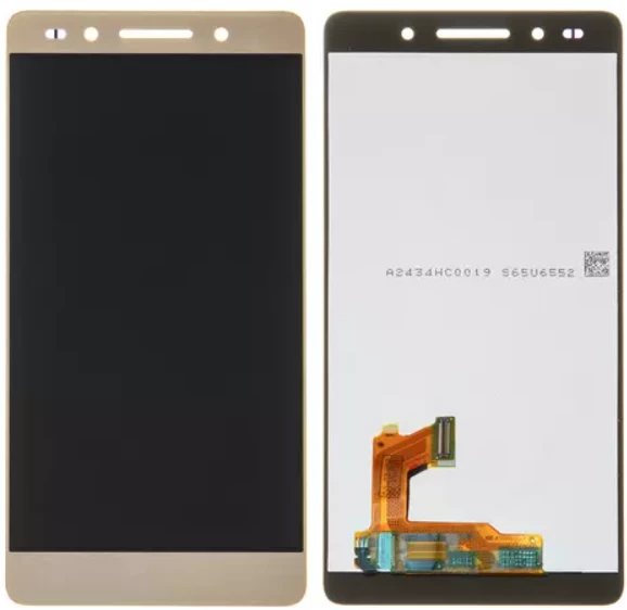 TE Huawei Honor 7 Uyumlu HK Lcd Ekran Dokunmatik Gold