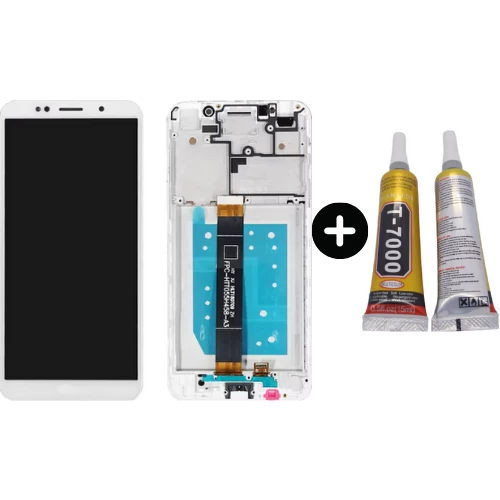 TE Huawei Honor 7S Uyumlu Çıtalı Lcd Ekran Dokunmatik Beyaz + B7000 ürün görseli 1