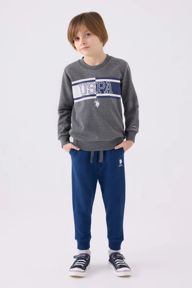 U.S. Polo Assn. 1900 Erkek Çocuk Pijama Takımı - 3