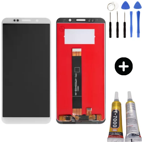 TE Huawei Honor 7S Uyumlu Servis Lcd Ekran Dokunmatik Beyaz + Montaj Seti ürün görseli 1