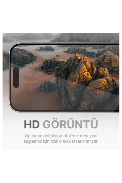 Bello Iphone 12 Defender Temperli Ekran Koruyucu - Tam Kaplama, Kırılmaz Cam - 3