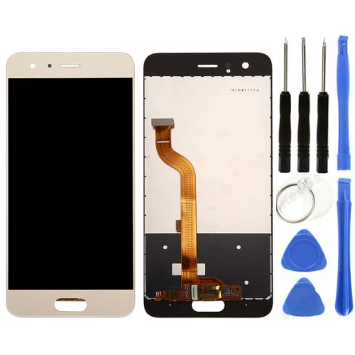 TE Huawei Honor 9 Uyumlu Lcd Ekran Dokunmatik Gold + Tamir Seti