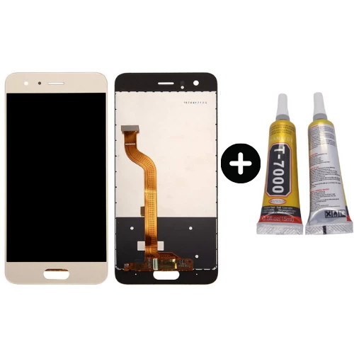 TE Huawei Honor 9 Uyumlu Servis Lcd Ekran Dokunmatik Gold + B7000