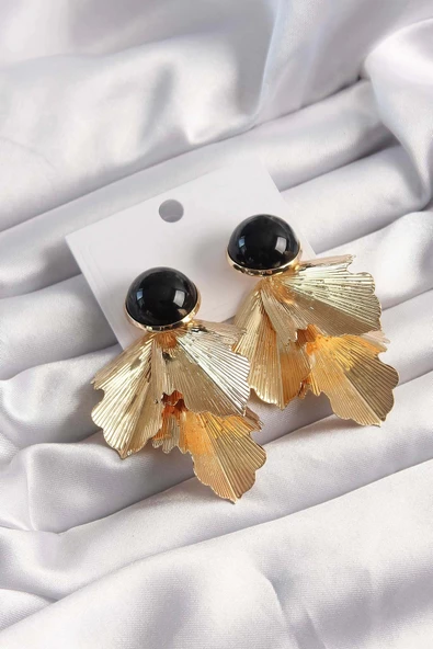 MuI MuI 316L Çelik Gold Renk Zincir Yeşil Zirkon Taşlı Vintage Model Kadın Kolye