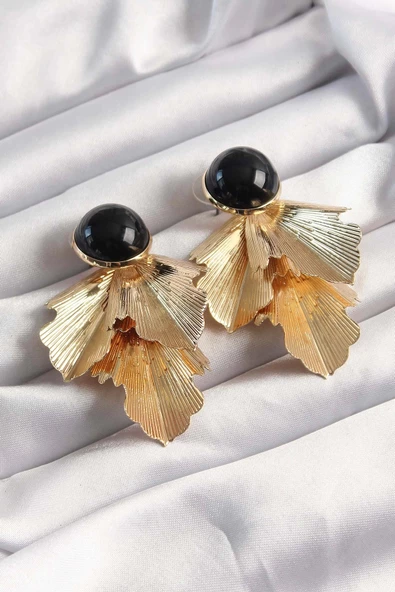 MuI MuI 316L Çelik Gold Renk Zincir Yeşil Zirkon Taşlı Vintage Model Kadın Kolye - 2