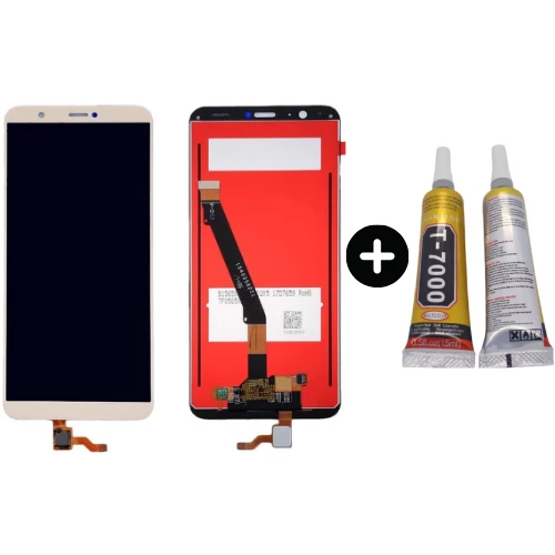 TE Huawei P Smart Uyumlu Servis Lcd Ekran Dokunmatik Gold + B7000