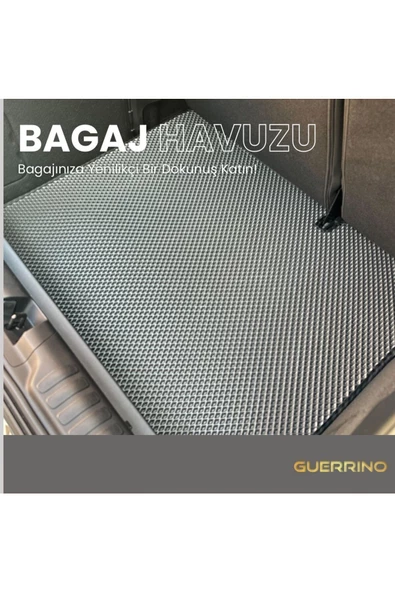 BMW-3 SERİSİ İÇİN 1998-2005 ARASI ARACA ÖZEL YENİ NESİL EVA MAT OTO BAGAJ HAVUZU - Resim 5