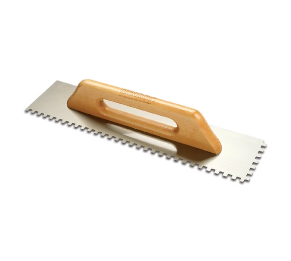 Dekor 130 Seramik Malası Ahşap Saplı Yay Çeliği 8 X 8 50 cm