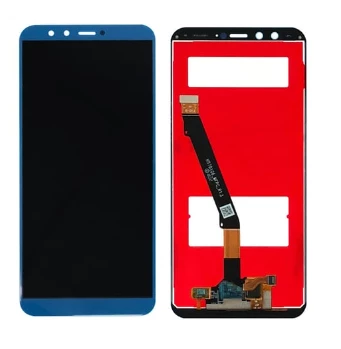 TE Huawei P Smart 2018 Uyumlu A Kalite Lcd Ekran Dokunmatik Mavi