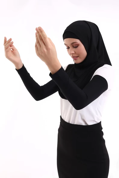 Namaz Kolluğu Siyah Renk - Resim 6