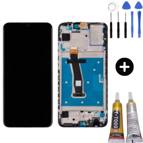 TE Huawei P Smart 2019 Uyumlu Çıtalı OLED Lcd Ekran Dokunmatik + Montaj Seti