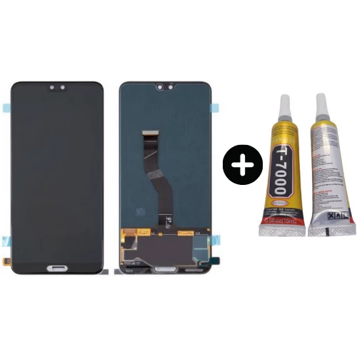 TE Huawei P20 Pro Uyumlu HK Lcd Ekran Dokunmatik + B7000 ürün görseli 1