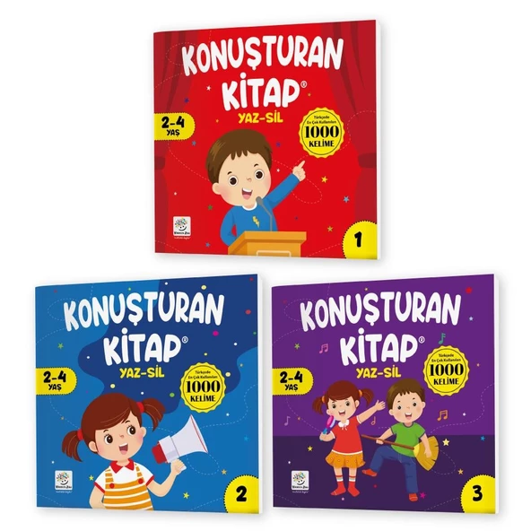 Konuşturan Kitap Serisi YAZ-SİL