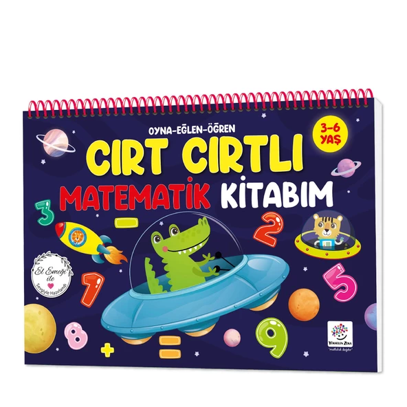 Cırt Cırtlı Matematik Kitabım 3-6 yaş