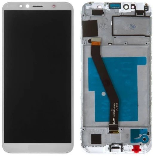 TE Huawei Y6 2018 Uyumlu Çıtalı Lcd Ekran Dokunmatik Beyaz