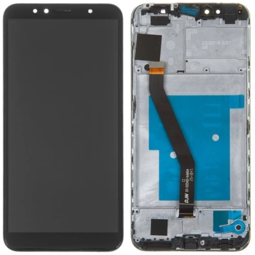 TE Huawei Y6 2018 Uyumlu Çıtalı Lcd Ekran Dokunmatik Siyah