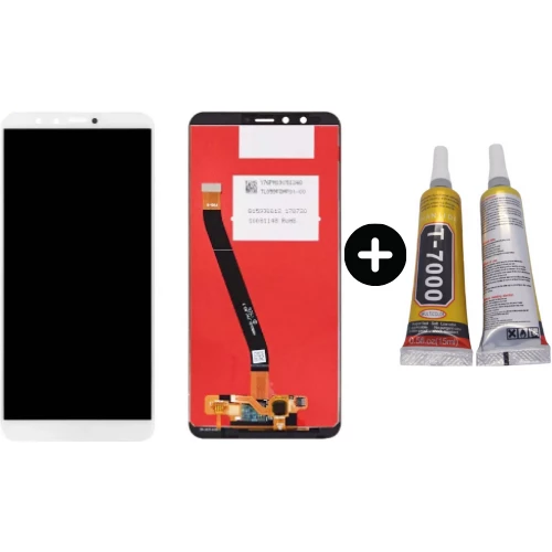 TE Huawei Y9 2018 Uyumlu A Kalite Lcd Ekran Dokunmatik Beyaz+ B7000 ürün görseli 1