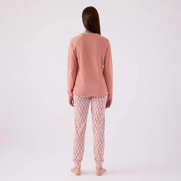 Arnetta AR3072S Kadın Yetişkin Kışlık Pijama Takımı - 3