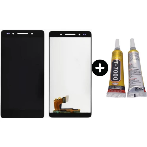 TE Huawei Honor 7 Uyumlu Lcd Ekran Dokunmatik Siyah +B7000
