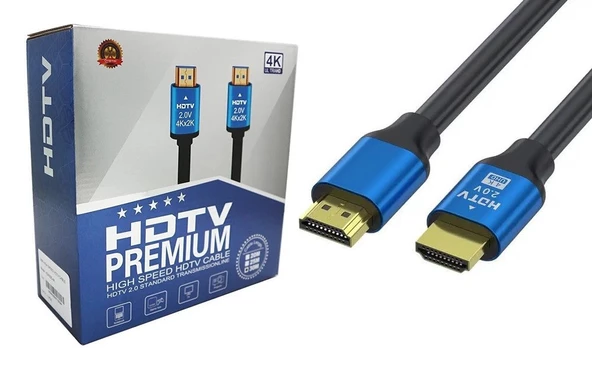 SLİNE 2.0V 4K 5 Metre Kutulu Gold 4K Hdmi Kablo