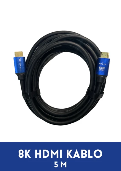 HDTV Premium Yüksek hızlı 8K Ultra HD HDMI 2.1 Ses ve Görüntü Kablosu 5 Metre - 2
