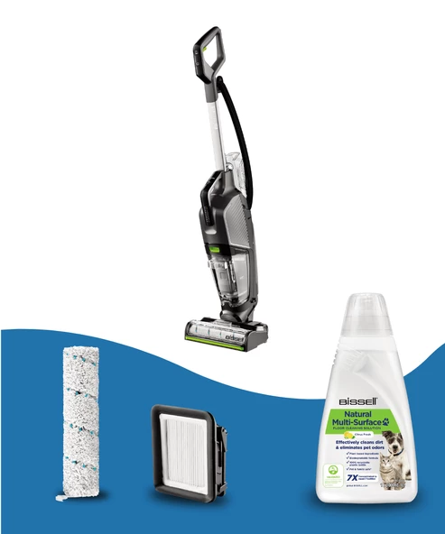 CrossWave HydroSteam Pet Select Buharlı Dikey Süpürme ve Silme Makinesi - 2