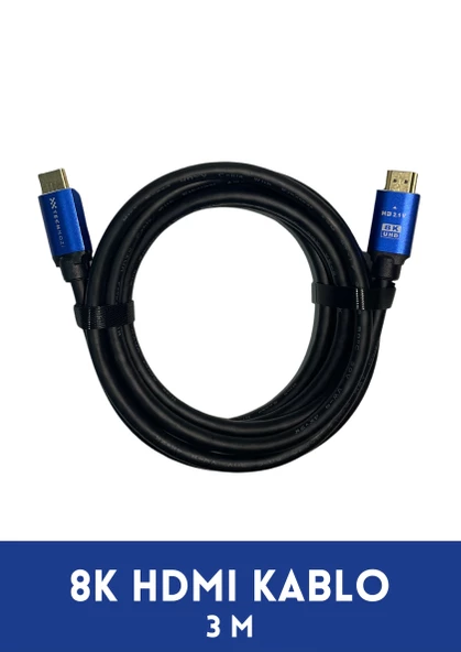 HDTV Premium Yüksek hızlı 8K Ultra HD HDMI 2.1 Ses ve Görüntü Kablosu 3 Metre - 2
