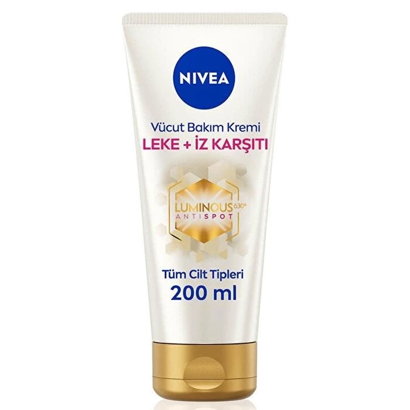 Nıvea Body Lumınous Leke Ve İz Karşıtı Vücut Bakım Kremi 200 Ml