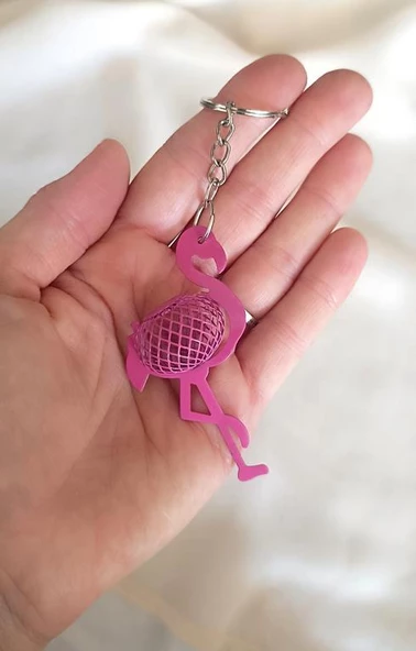 Anahtarlık Flamingo Kuş Araba Çanta Cüzdan Süsü Aksesuar ürün görseli
