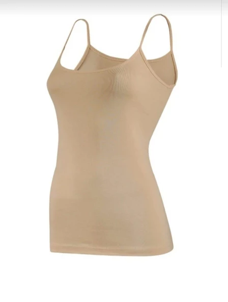 YILDIZ 2172 KADIN LİKRALI İP ASKILI ATLET 12 ADET - Resim 2