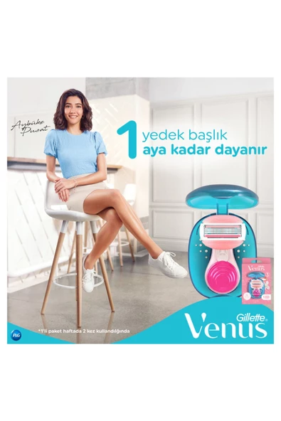 Gillette Venus Comfortglide Snap Tıraş Makinesi - 6