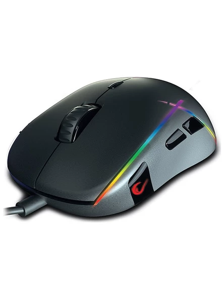 Rampage SMX-R115 GEAR-X 6400dpi RGB 9 Tuşlu Makro Gaming Oyuncu Mouse - 3