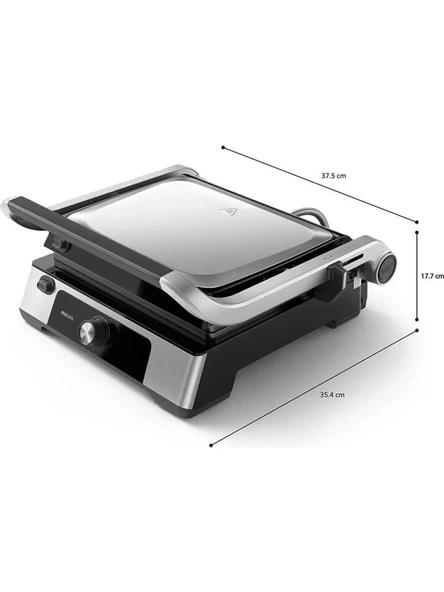 PHİLİPS HD-6301/90 TOST MAKİNESİ VE IZGARA 2200 W - 2