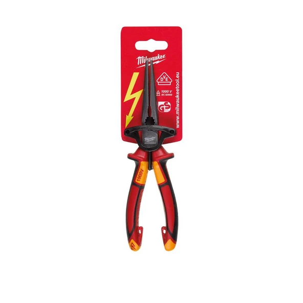 Milwaukee 205 MM Ağır Hizmet Tipi Vde Elektrikçi, İzoleli Kargaburun 4932464564